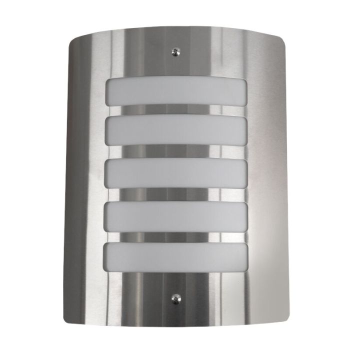 Moderne Außenleuchte Silber, Manuel, IP44