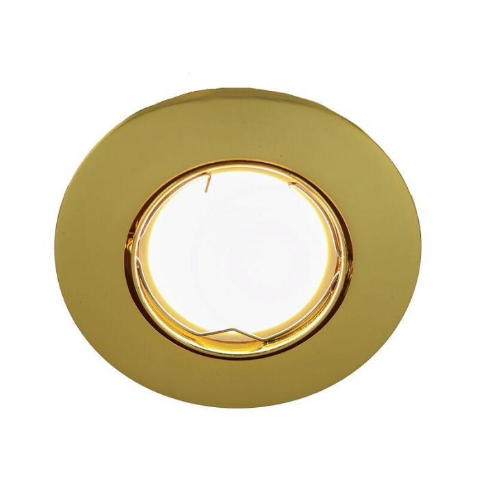 Goldene moderne Mini Einbaustrahler Aluminium, Lenx