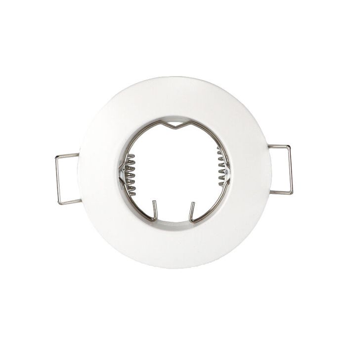 Weiße moderne Mini Einbaustrahler Aluminium, Rosi