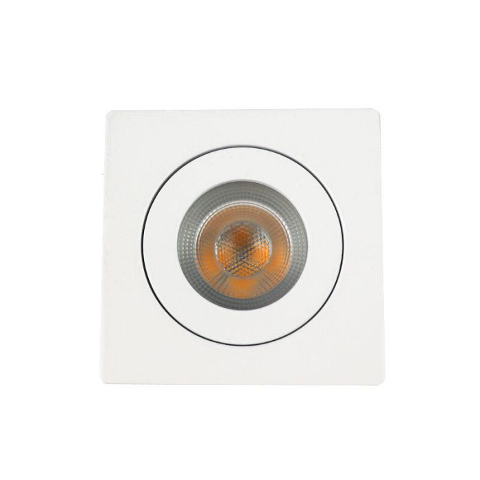 Weiße moderne Badezimmer Einbaustrahler Aluminium, Dorx, IP44