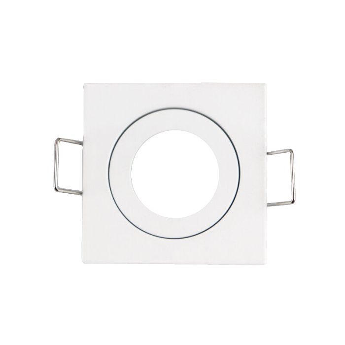 Weiße moderne Badezimmer Einbaustrahler Aluminium, Dorx, IP44