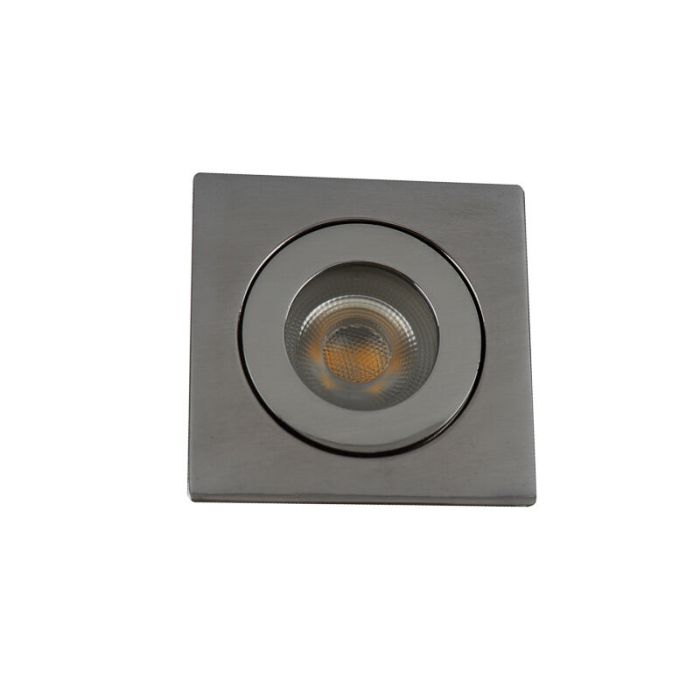 Chrom moderne Badezimmer Einbaustrahler Aluminium, Dorx, IP44