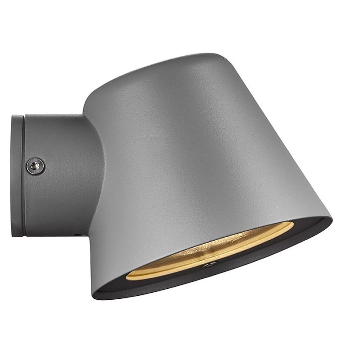 Graue Außenleuchte Modern, Aleria, IP44