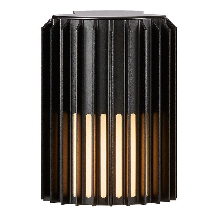 Schwarze Außenleuchte Design, Aludra, IP54
