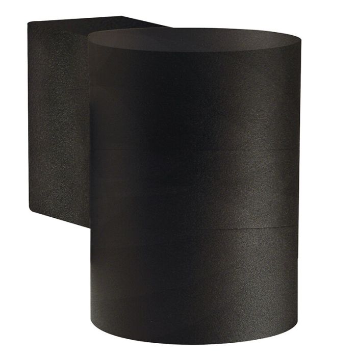 Schwarze Außenleuchte Aluminium, Tin, IP54