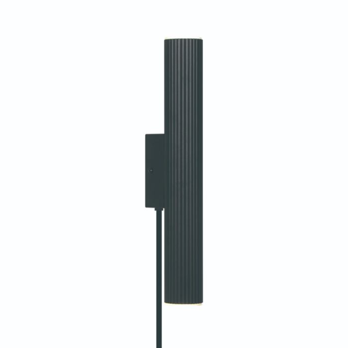 Schwarze Up down Wandleuchte Modern, Vico, mit Schalter