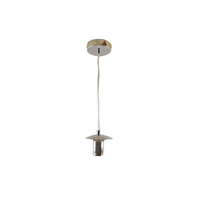 Metall Pendelleuchte ohne Schirm Chrom, Minne