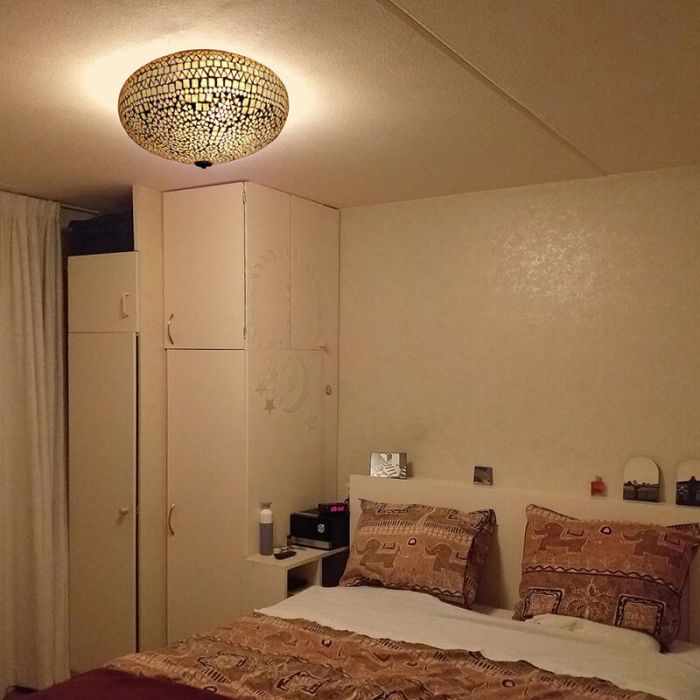 Transparente Mosaik Deckenlampe Orientalisch, Annas