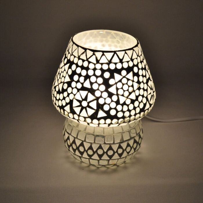 Transparente Mosaik Tischleuchte Orientalisch, Rachel