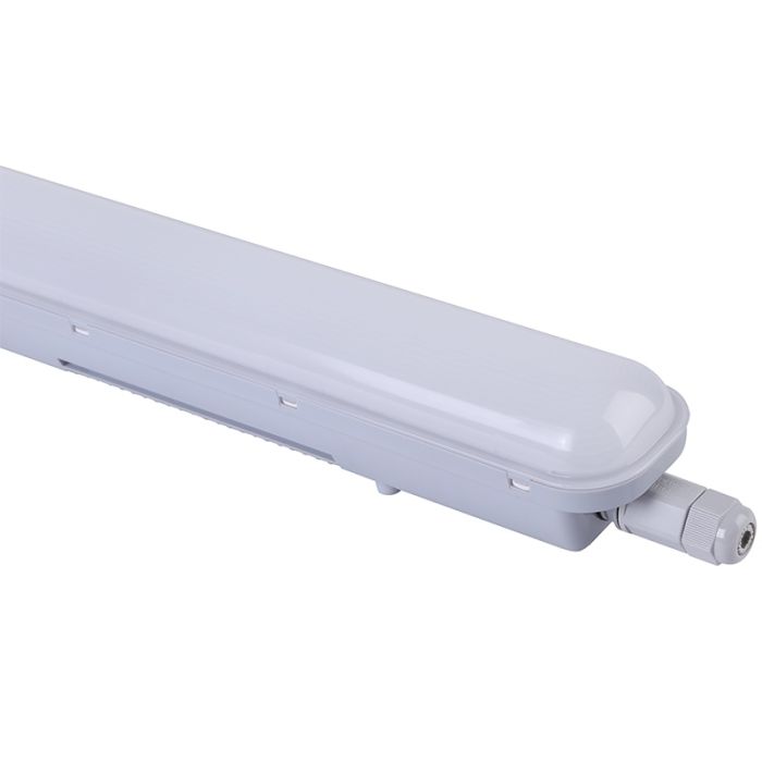 Weiße LED Werkstatt Deckenleuchte, Tribun, 30W, 4000K LED, IP65