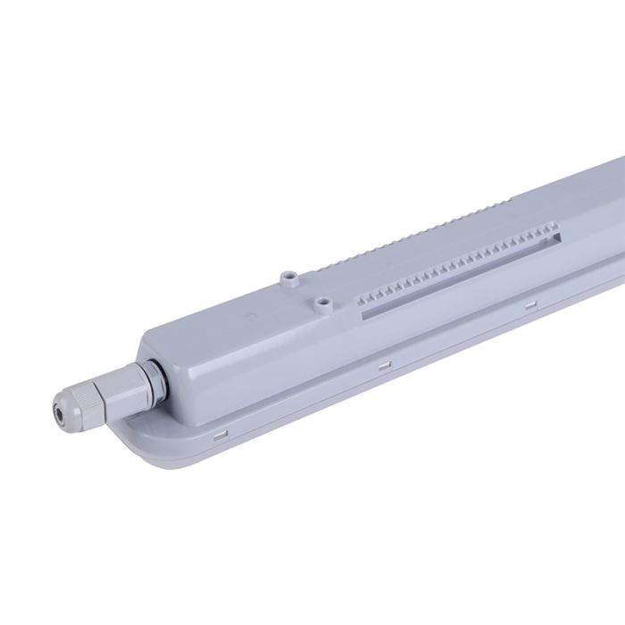 Weiße LED Werkstatt Deckenleuchte, Tribun, 50W, 6000K LED, IP65