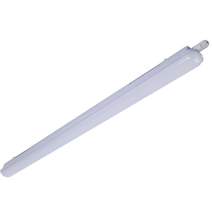 Weiße LED Werkstatt Deckenleuchte, Tribun, 50W, 6000K LED, IP65