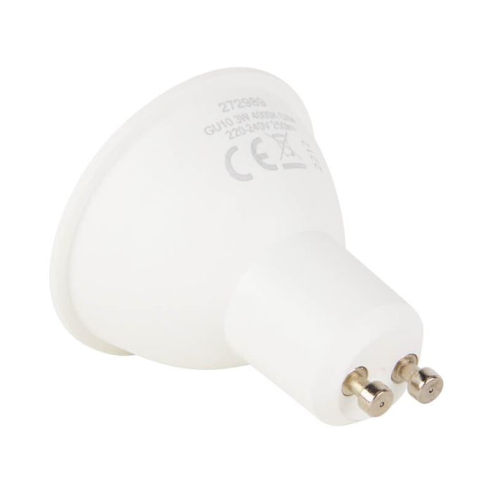 Dimmbare GU10 LED-Lampe Antonie, 7W, 2700K