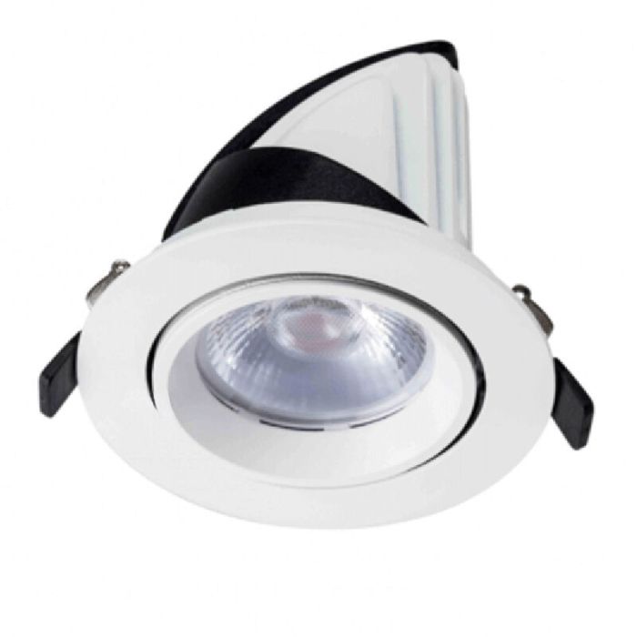 Weiße Downlight Aluminium, Shanaya, 30W, White Switch LED