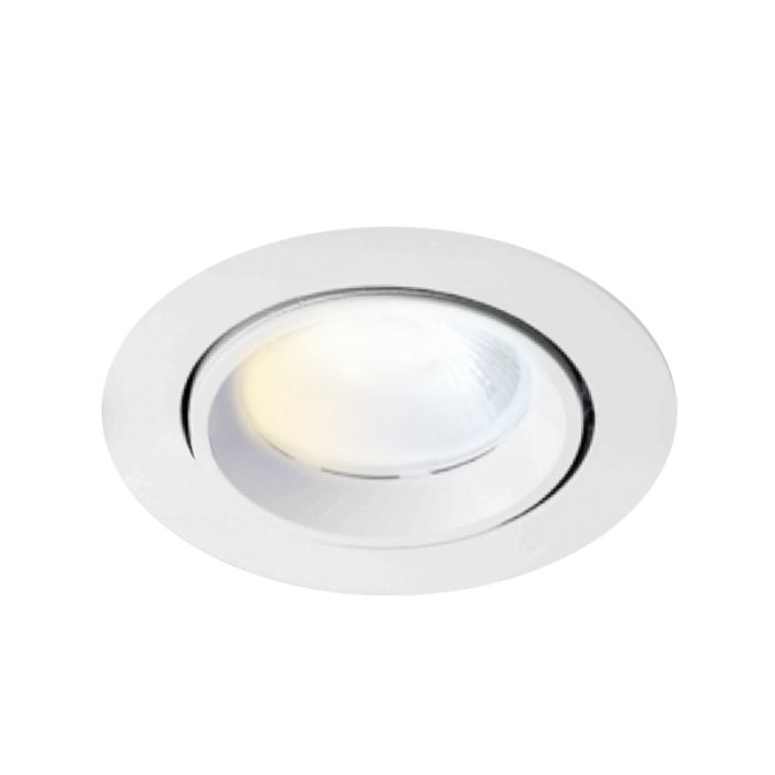 Weiße Downlight Aluminium, Shanaya, 30W, White Switch LED