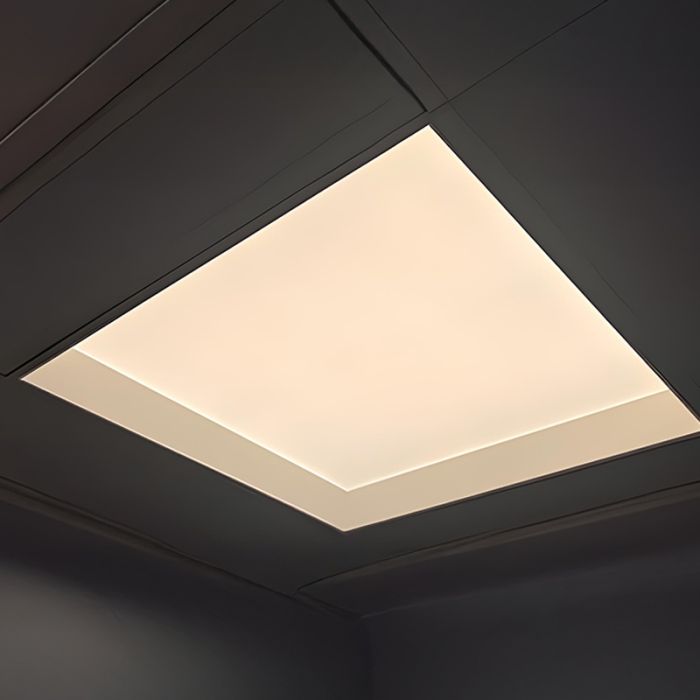 LED-Panel-Einbaurahmen 60x120 cm für Oberlichtoptik