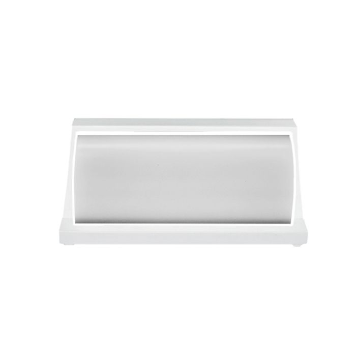 Weiße Außenleuchte Aluminium, Rajko, 12W, 3000K LED, IP54