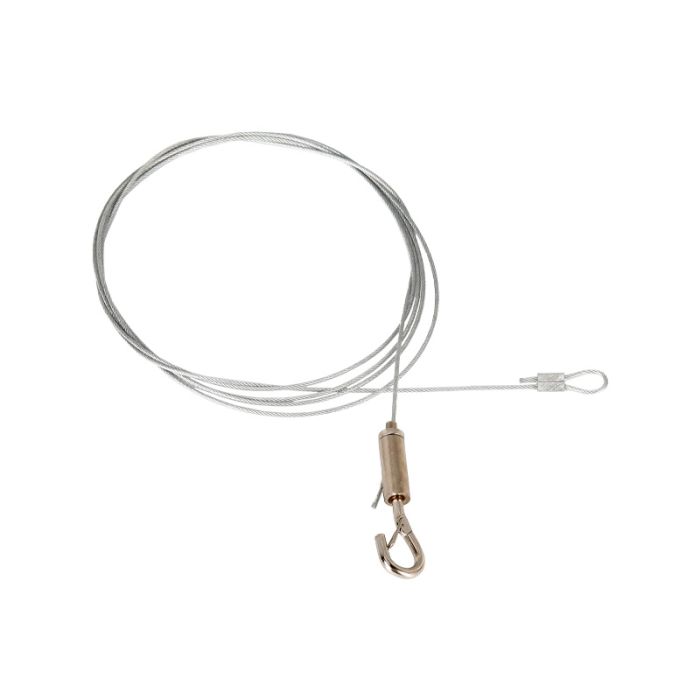 10 Aufhängekabel mit Haken, 2m, für Saturn-Lichtlinie