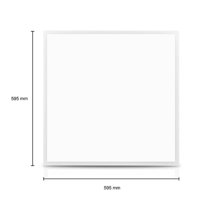 LED-Panel 60x60 - 40W - 3000K - UGR<22 - hinterleuchtet - schmaler Rand