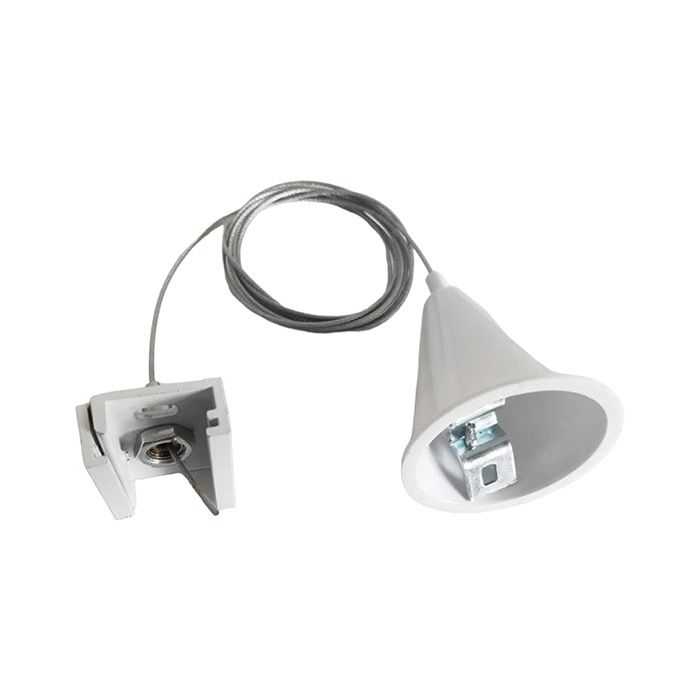Pendelset für 3-Phasen-Schienenbeleuchtung, 3 Meter, weiß, Pro