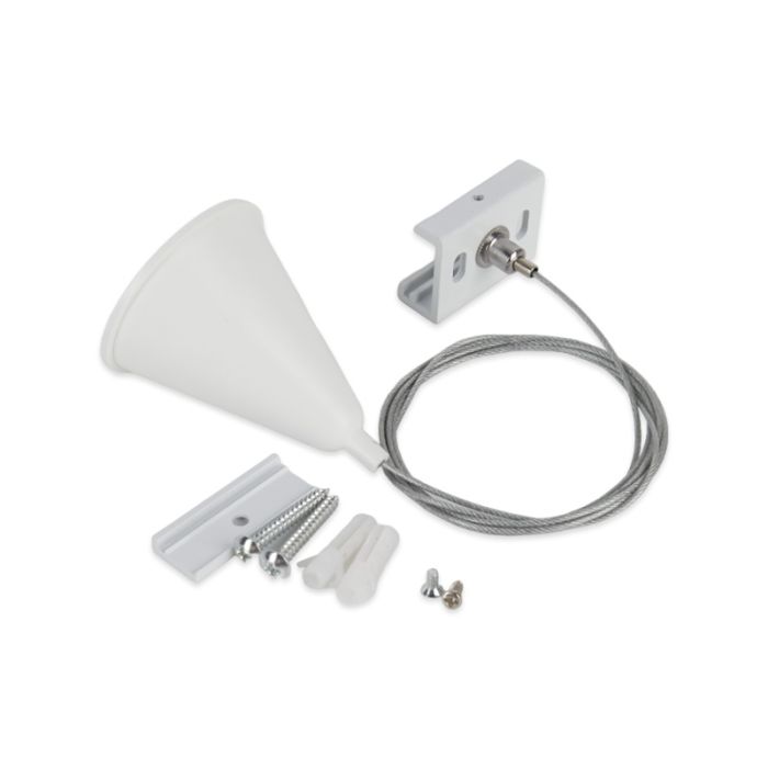 Pendelset für 3-Phasen-Schienenbeleuchtung, 3 Meter, weiß, Pro