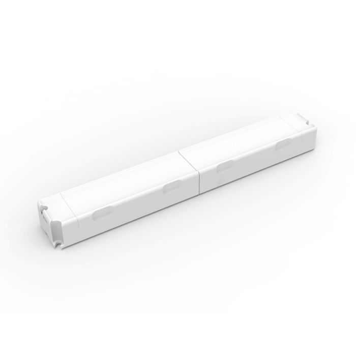 Weißer Notlicht-Einbaustrahler, 1,2 W, 6000 K LED, 360°-Linse