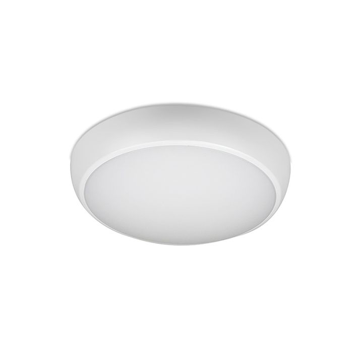 Weiße Galerie Beleuchtung Kunststoff, Niamh, 12W, warm- bis kaltweiß einstellbare LED, IP54