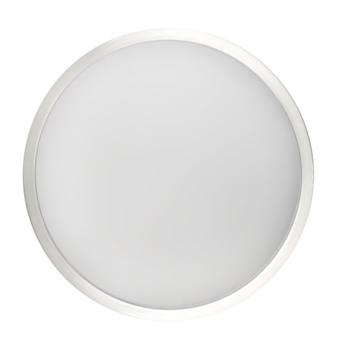 Weiße Galerie Beleuchtung Kunststoff, Niamh, 12W, warm- bis kaltweiß einstellbare LED, IP54