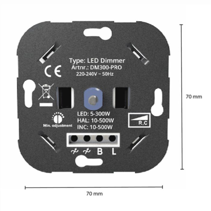 LED-Dimmer - 5-300 W