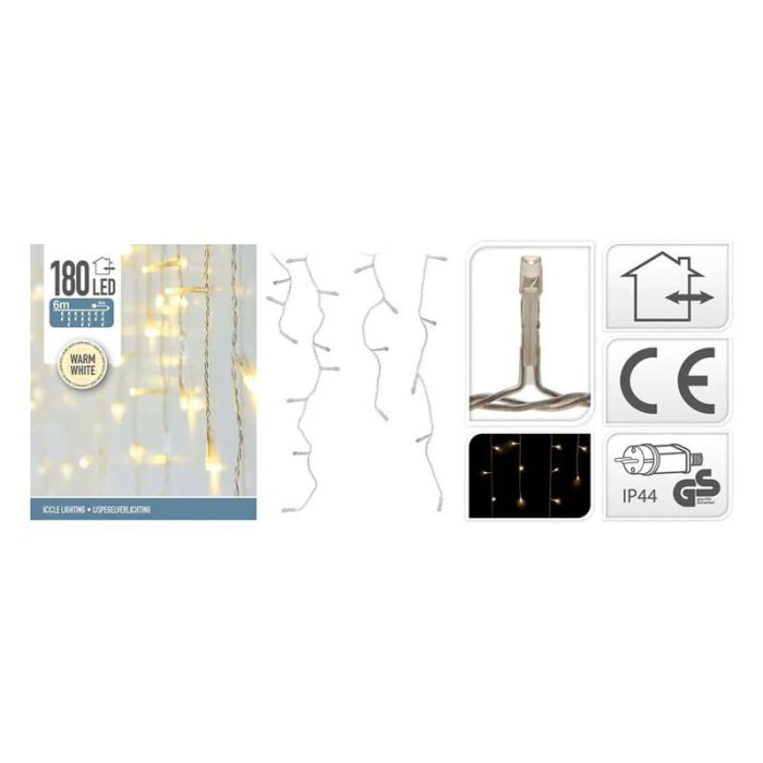 Eiszapfenlichter, 1200 cm breit, 52 cm hoch, IP44, 360 LEDs