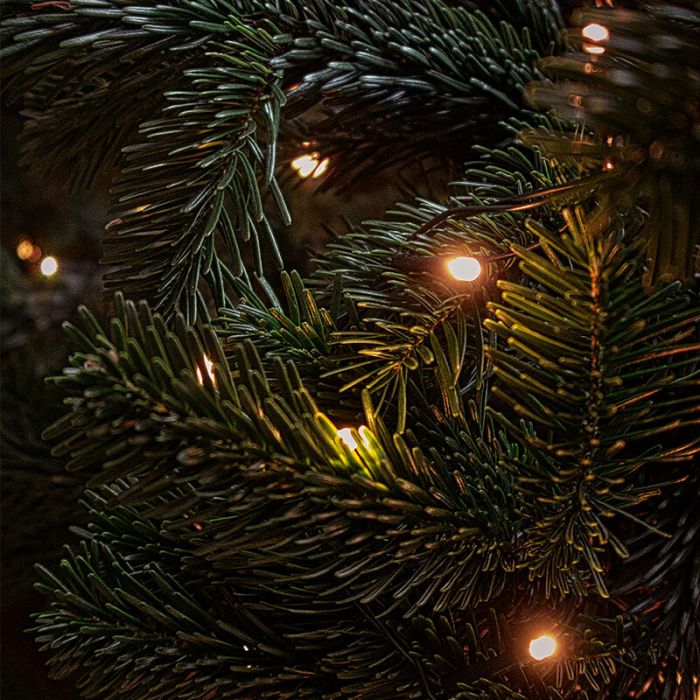 24m LED Weihnachtslichter draußen, 320 warmweiße Lichter