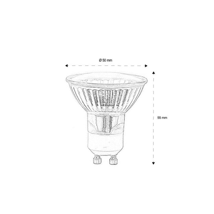 GU10 Halogenlampe Marente, 35w Warmweiß