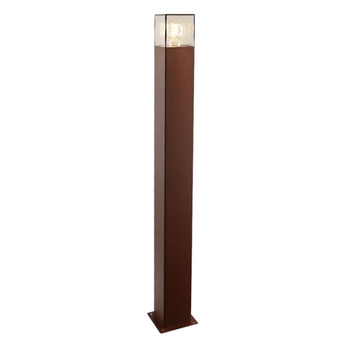 Moderne Außenleuchte Rostfarbe, Sanel, IP44