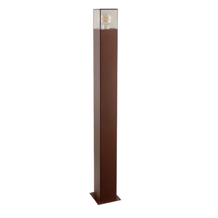 Moderne Außenleuchte Rostfarbe, Sanel, IP44