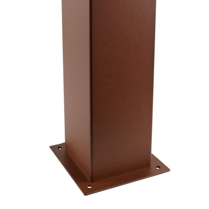 Moderne Außenleuchte Rostfarbe, Sanel, IP44