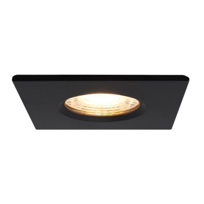 Moderne Badezimmer Einbaustrahler Schwarz, Jule, IP65