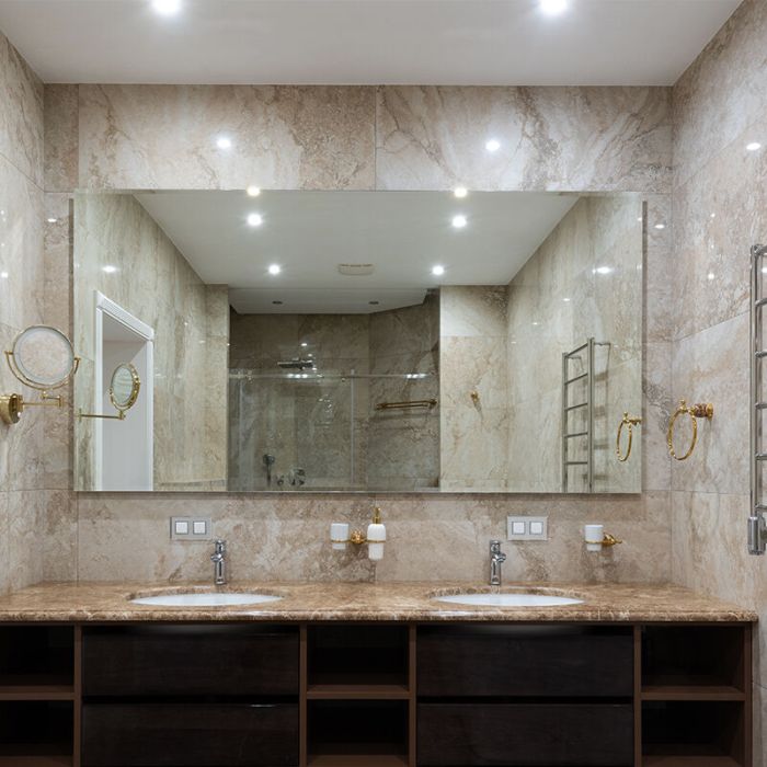 Moderne Badezimmer Einbaustrahler Schwarz, Jill, IP44