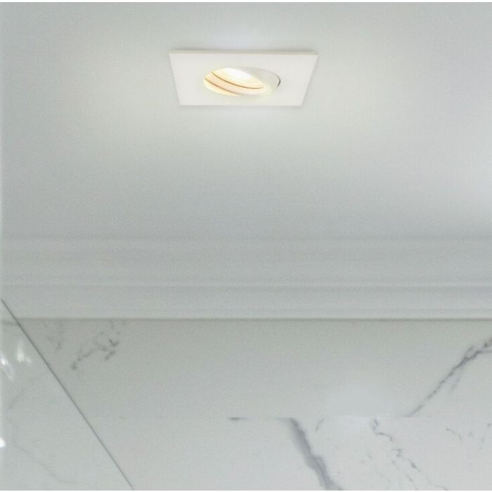 Moderne Badezimmer Einbaustrahler Weiß, Jill, IP44