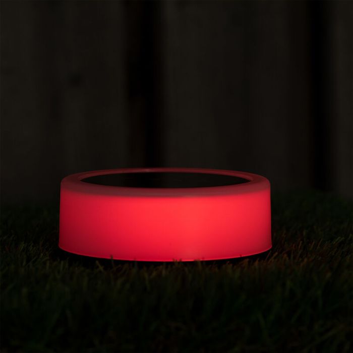 Weiße Außenstrahler Kunststoff, Nermin, 1W, 2700K LED, IP44
