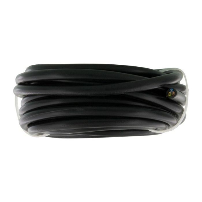 5 Meter Haushaltskabel VMVL 3 x 1,0 mm, schwarz