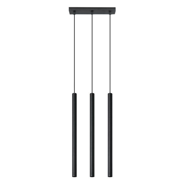 Aluminium Pendelleuchte Schwarz, Hillary