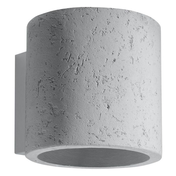 Beton Up down Wandleuchte Grau, Amely