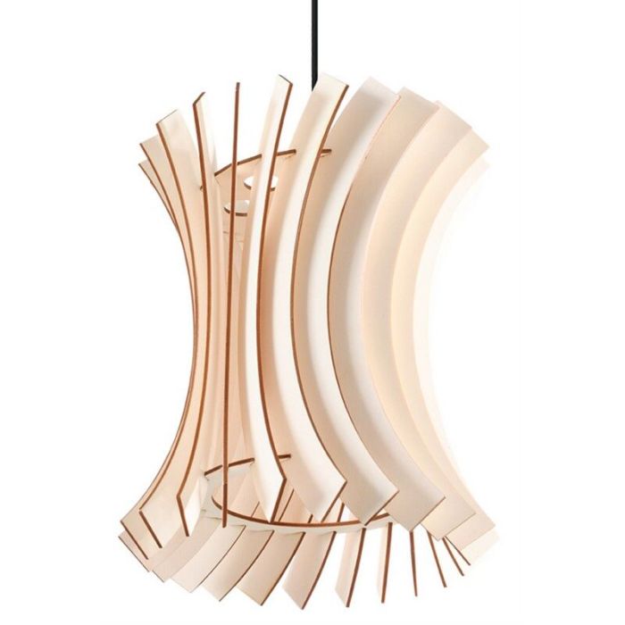 Holz Pendelleuchte Braun, Goran
