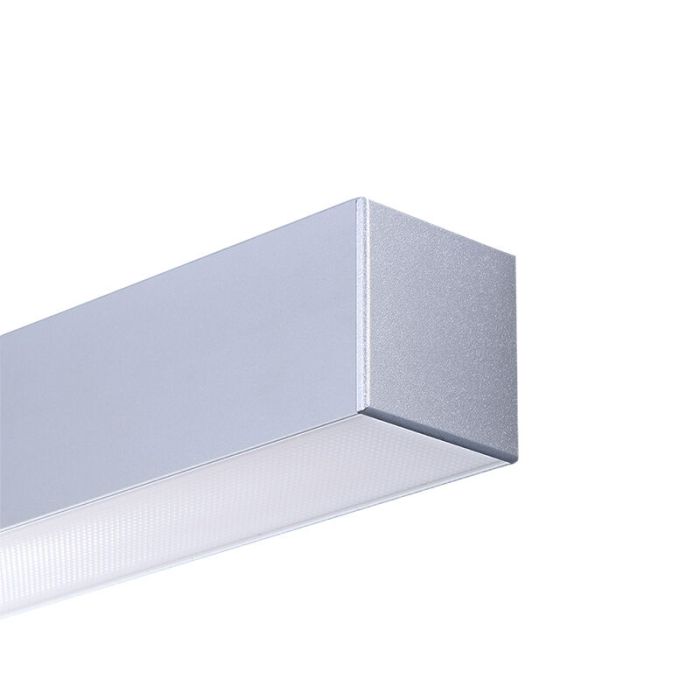 Aluminium Wandleuchte Grau, Mascha, 22W, 3000K LED