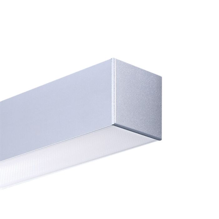 Aluminium Wandleuchte Grau, Mascha, 31W, 3000K LED