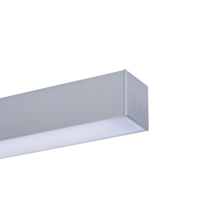 Aluminium Wandleuchte Grau, Mascha, 48W, 3000K LED