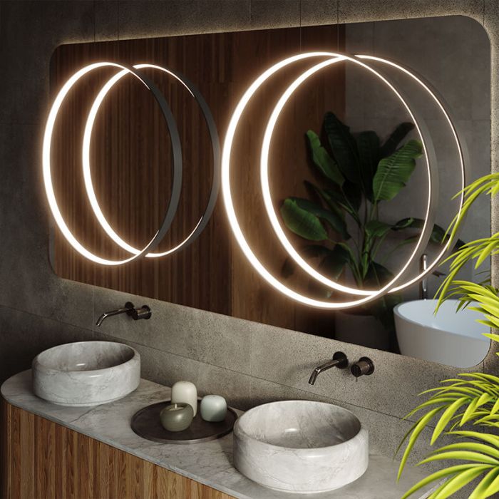 Aluminium Pendelleuchte Schwarz, Ringo, 70W, 3000K LED