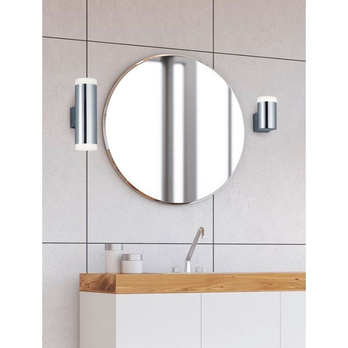 Chrom Wandleuchte Modern, Spjald, 4W, 3000K LED, IP44