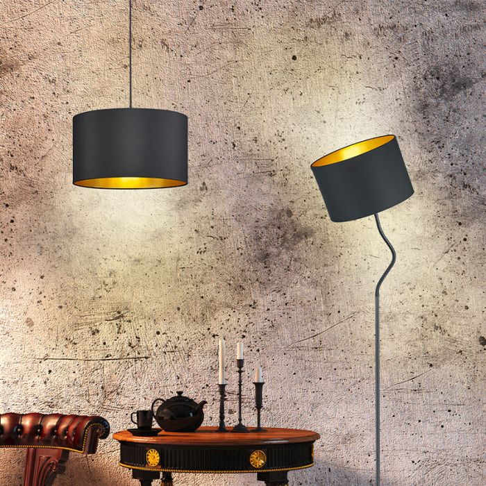 Schwarze Pendelleuchte Modern, Jeany