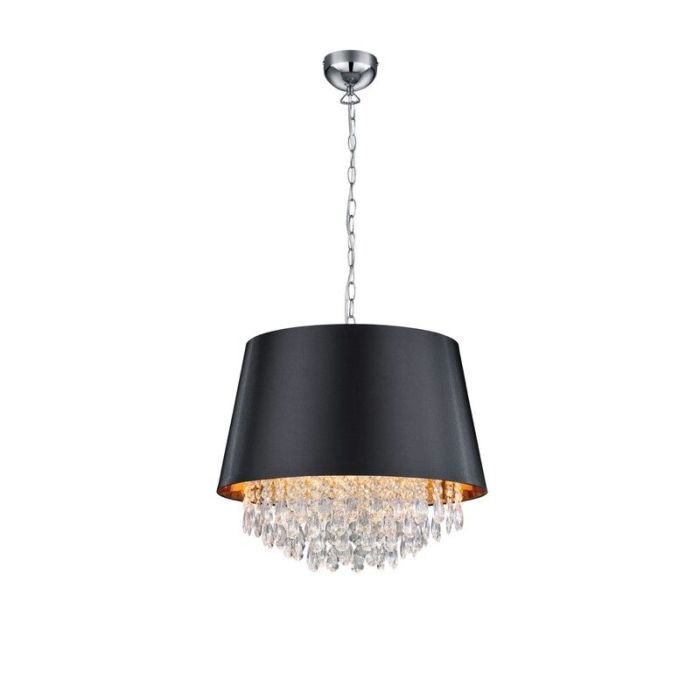 Chrom Pendelleuchte Modern, Asiya